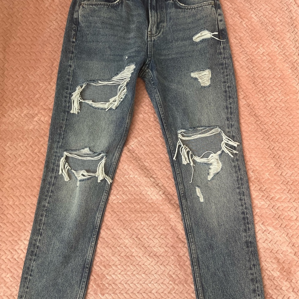 Mom Jeans With Tears for Days!